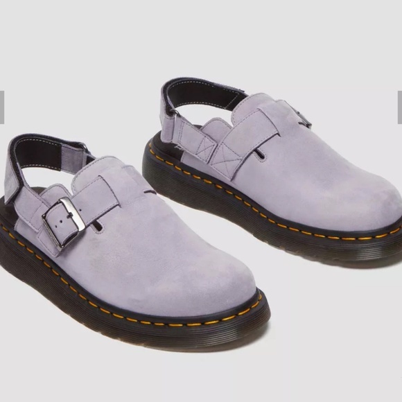 New with Tags - DR. MARTENS Jorge II Unisex soft Leather Slingback Mule Sz 8/9 - Picture 2 of 10